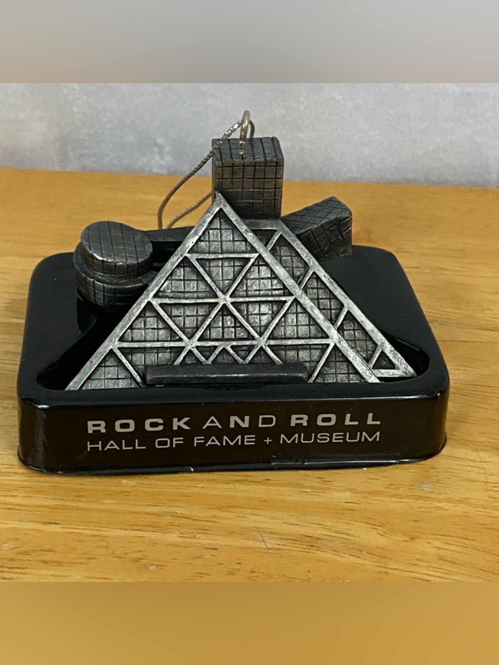 Rock and Roll Hall of Fame Pyramid Ornament